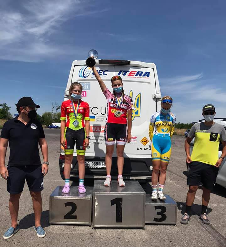 Учні Білоцерківської велошколи "Промінь" перемогли у Чемпіонаті України з велоспорту