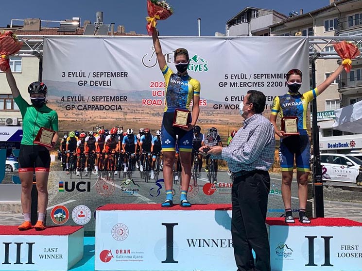 Білоцерківчанка Ольга Кулинич здобула срібло в міжнародній велогонці у Туреччині