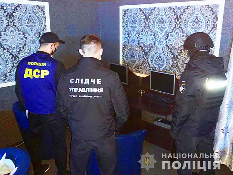 У Борисполі викрили мережу з 36-х підпільних гральних закладів