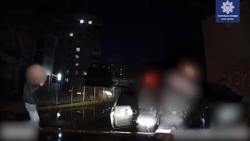 У Білій Церкві п’яний водій потрапив в ДТП та намагавсь втекти від поліції — відео