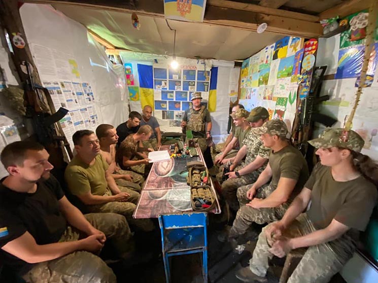 Військовослужбовці 72-ї ОМБр ім. Чорних Запорожців взяли участь у навчаннях з протимінної безпеки