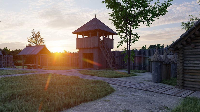 У Білій Церкві на острові кохання побудують середньовічний парк «Гюргівська фортеця»