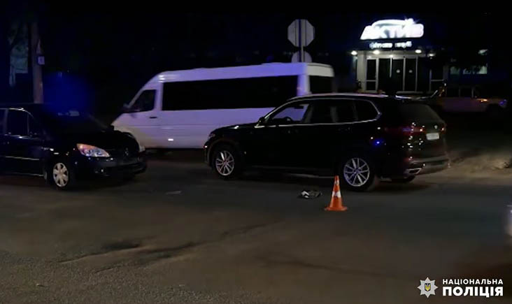 У центрі Білої Церкви BMW на смерть збив пішохода (Відео)
