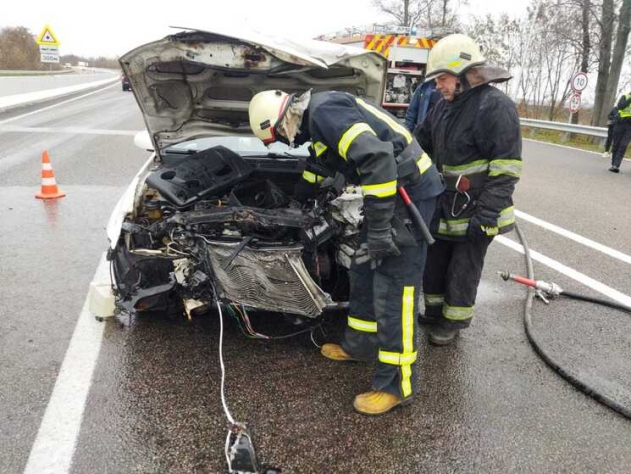 На Білоцерківщині трапилася ДТП - водійку госпіталізували