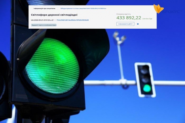 22 нові світлофори зі зворотним відліком: у Білій Церкві оновлять частину світлофорної мережі